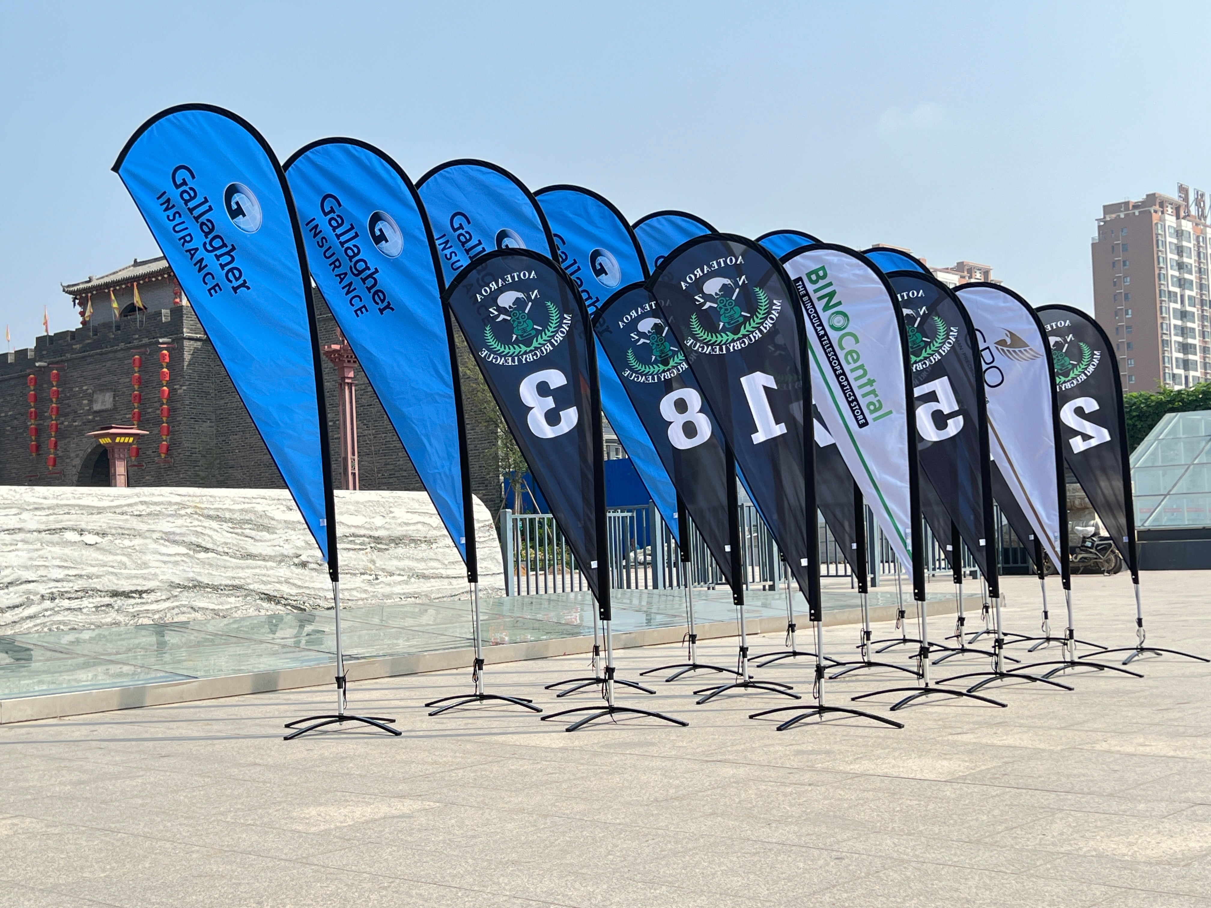 Teardrop Flags